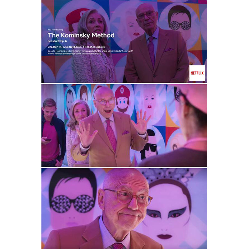 Netflix's The Kominsky Method features Plasticgod mural