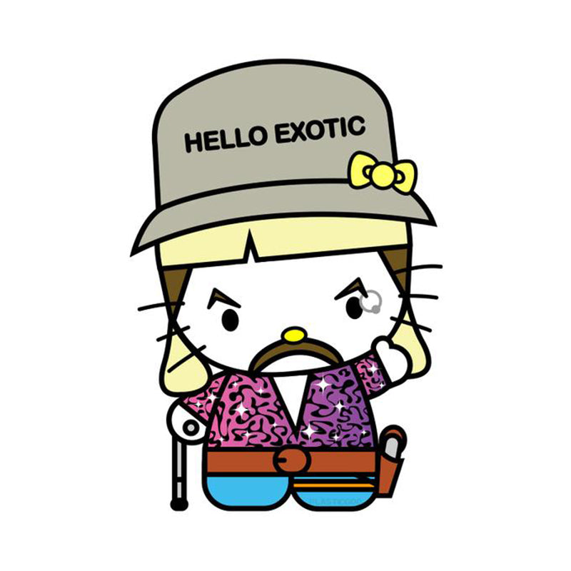 TIGER KING MORPHS INTO HELLO KITTY!