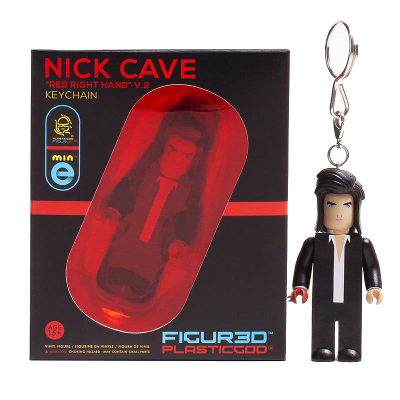 "Nick Cave Unlocks Christmas with Keychain Figure"