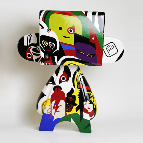 Mad L x Plasticgod sculpture piece